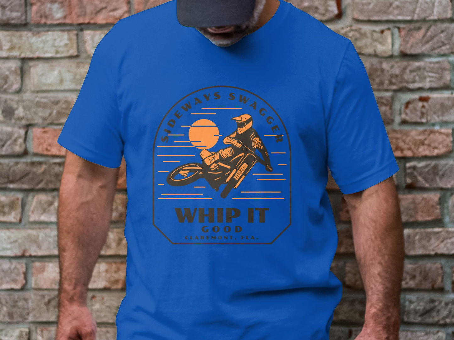 Sideways Swagger - Whip It Good" Motocross Graphic Tee
