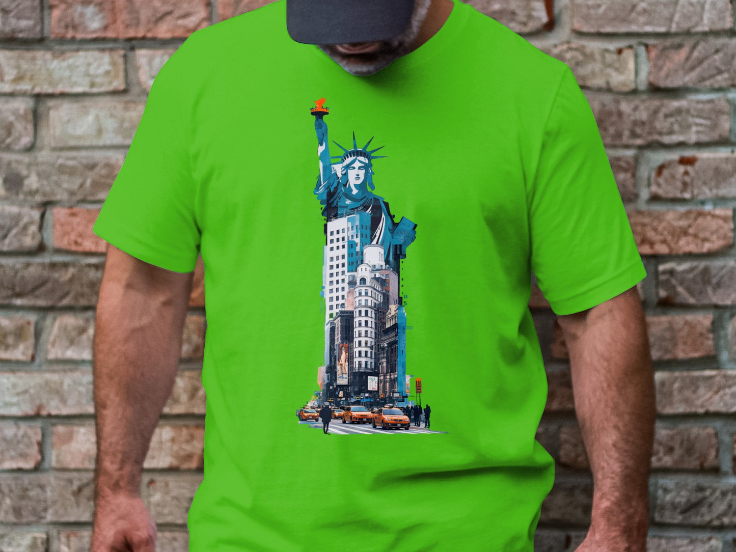 NYC Liberty - Iconic New York City Graphic Tee