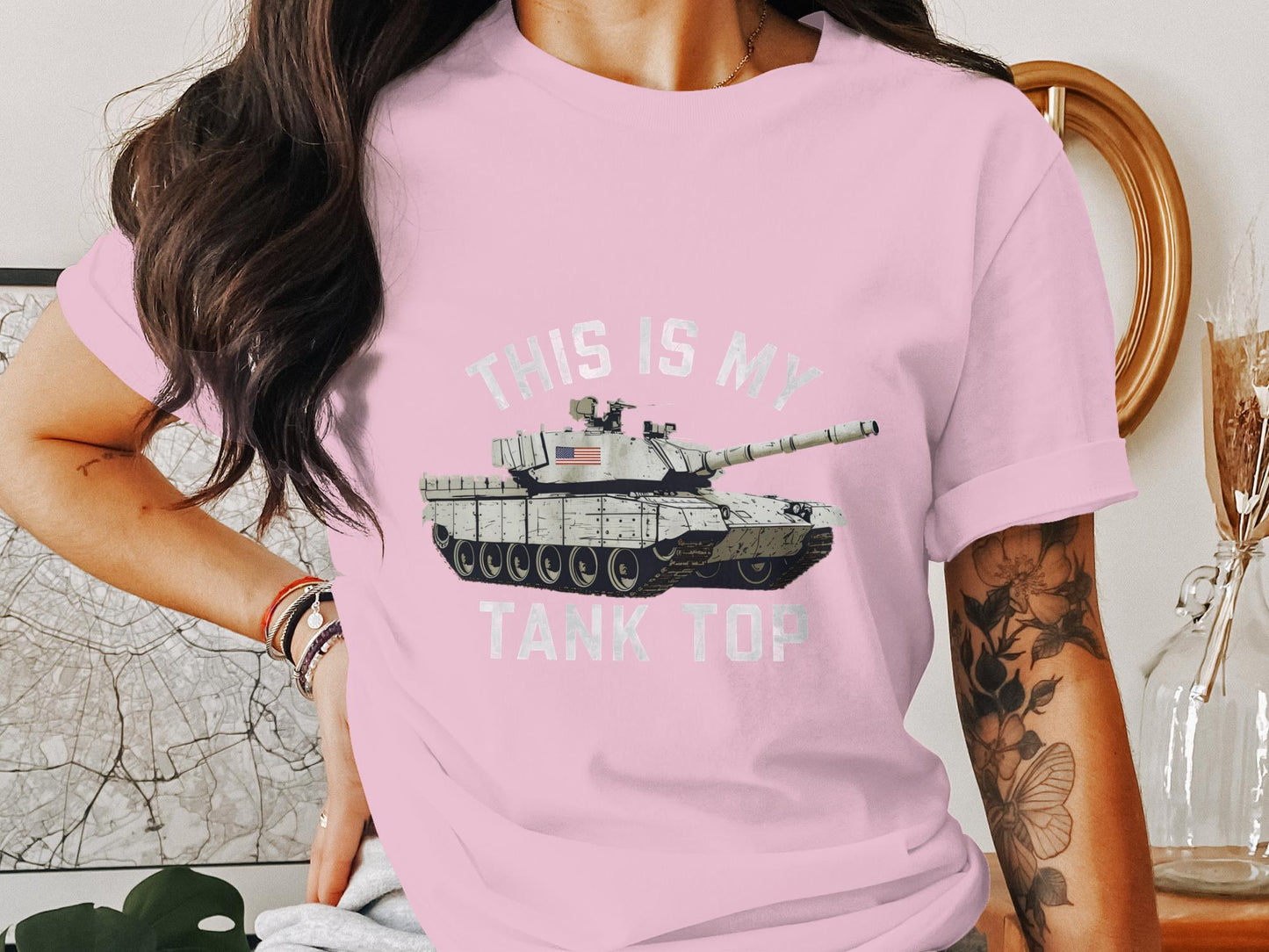 This Is My Tank Top - Military Humor T-Shirt