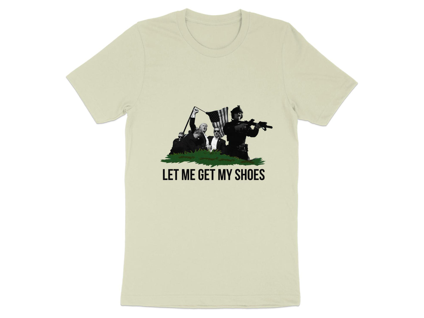Let Me Get My Shoes - Iconic Trump Assassination Attempt Graphic Tee
