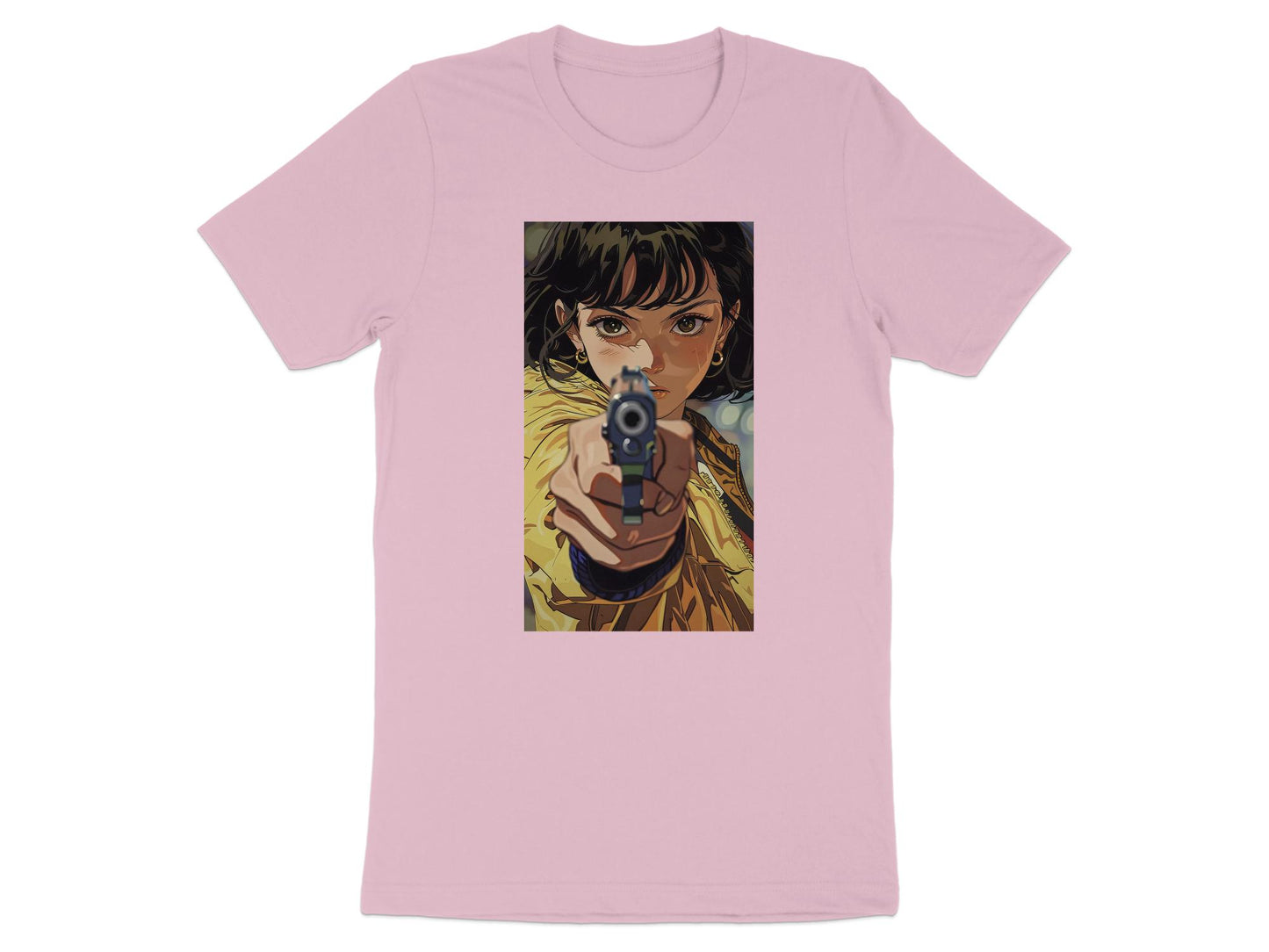 Intense Stare - Anime-Inspired Graphic Tee