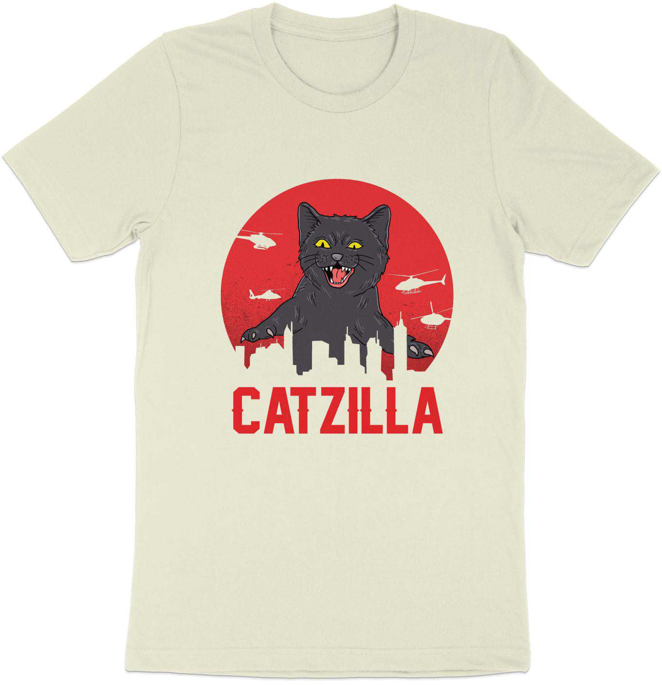 Catzilla: Feline Fury Tee - Urban Jungle Mayhem Edition