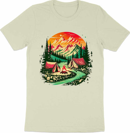 Bonfire Bliss by the River Tee – Embrace the Wilderness