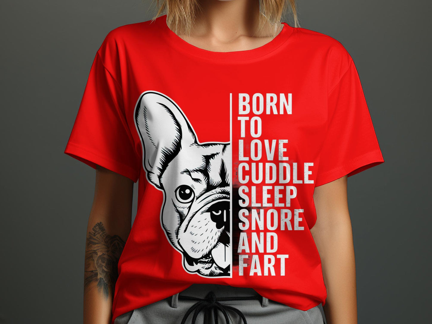 French Bulldog Life - Dual Aspect Illustration Art Print