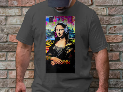 Renaissance Beats - Mona Lisa Headphones Tee
