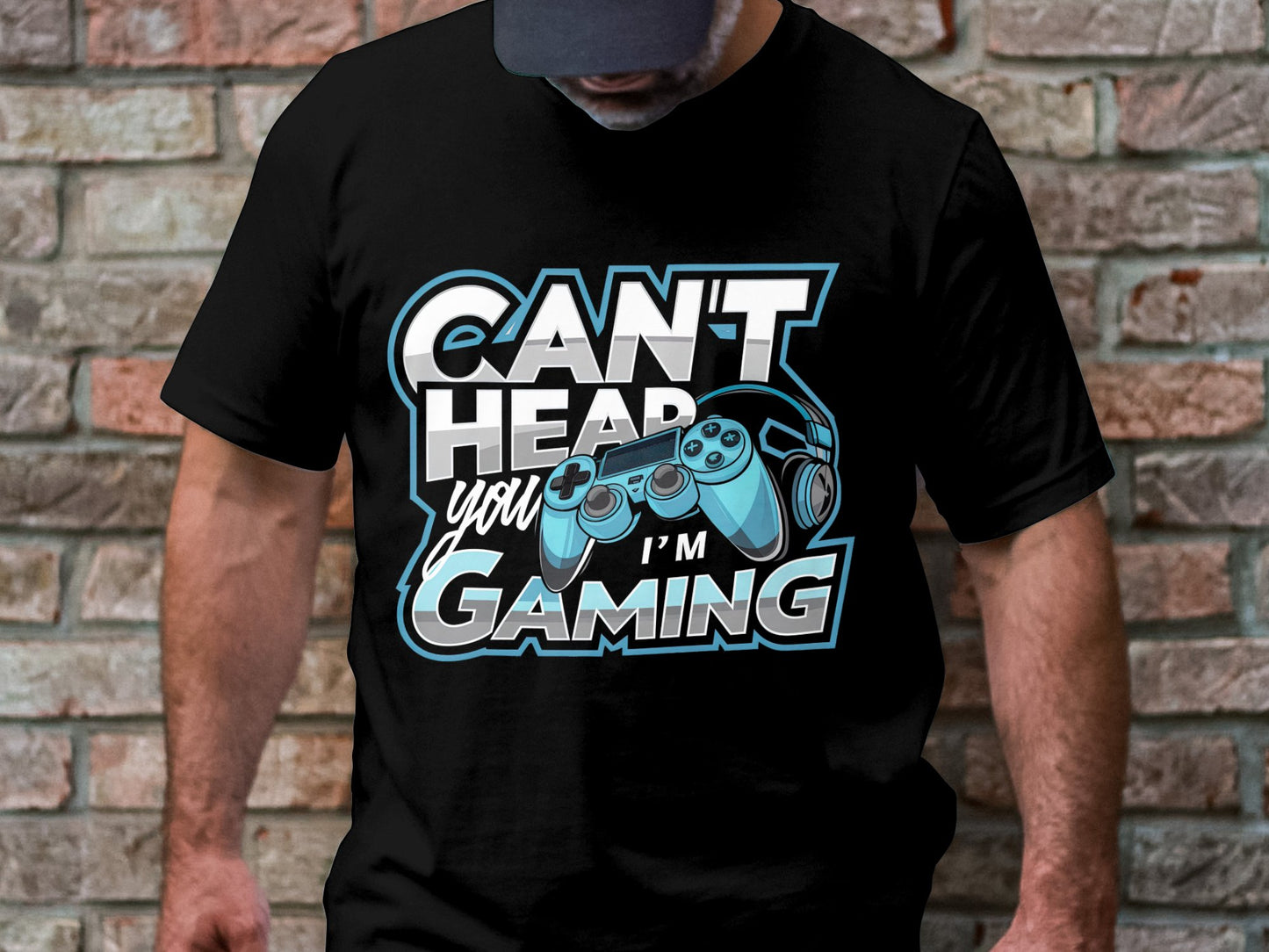 Can't Hear You, I'm Gaming' Tee - Ultimate Gamer's Uniform
