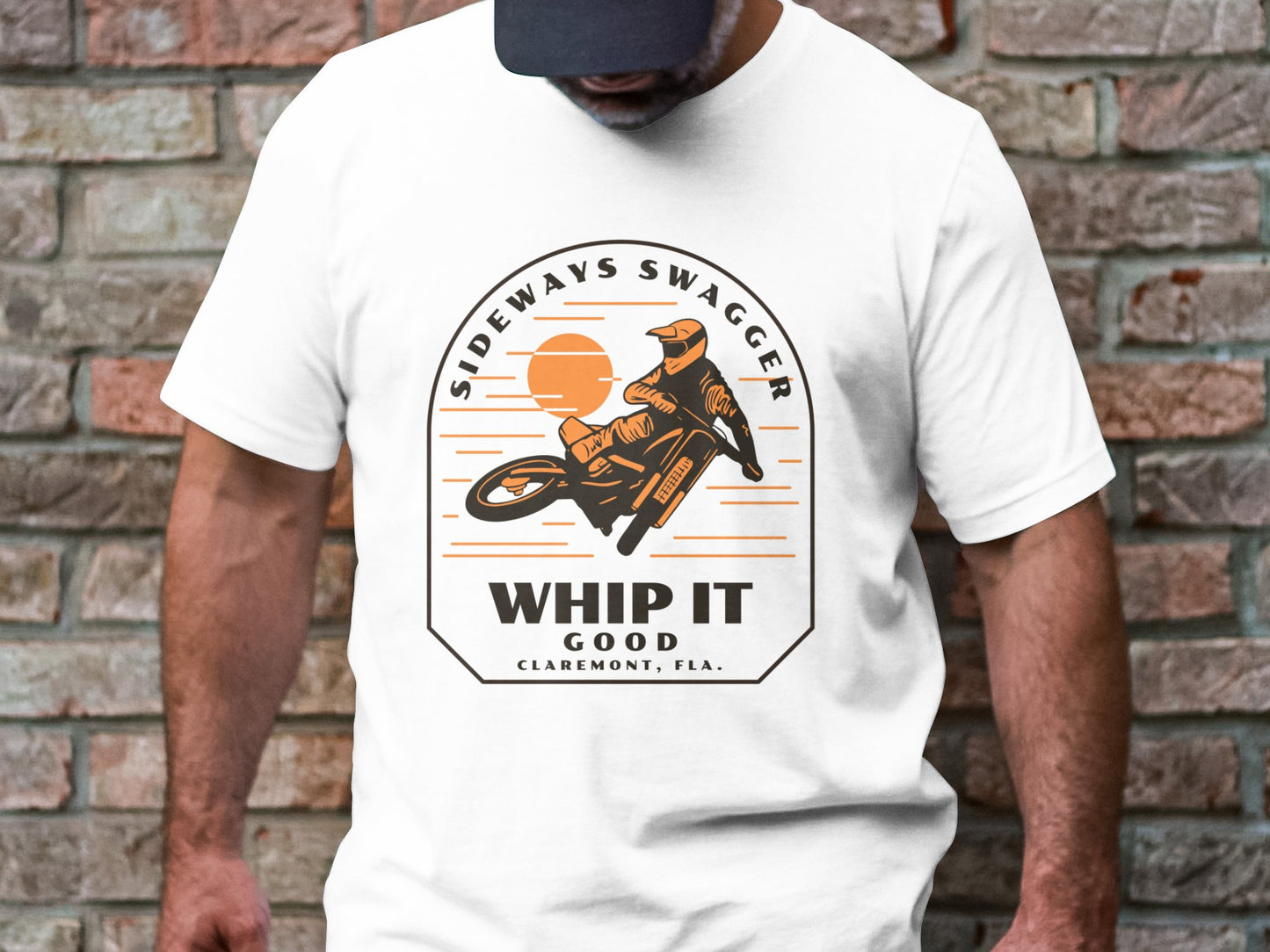 Sideways Swagger - Whip It Good" Motocross Graphic Tee