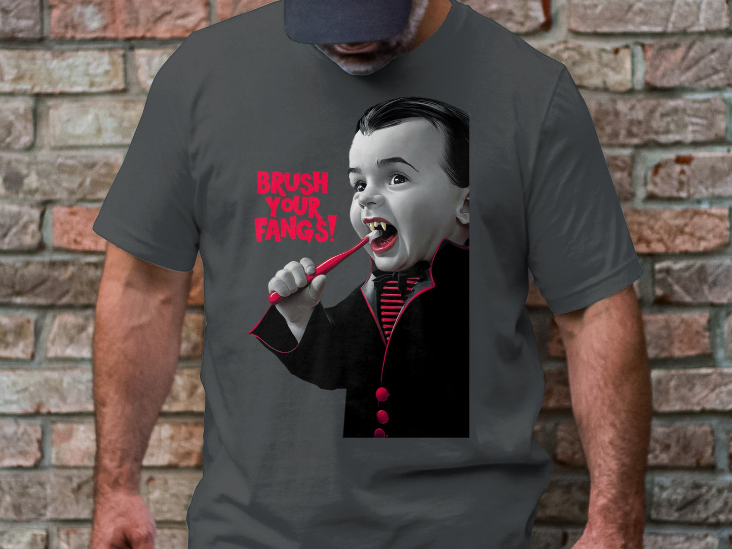Fang-tastic Smile Tee - The Vampire's Grin