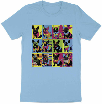 Kaleidoscope Canines Tee - Patchwork Pups in Technicolor!