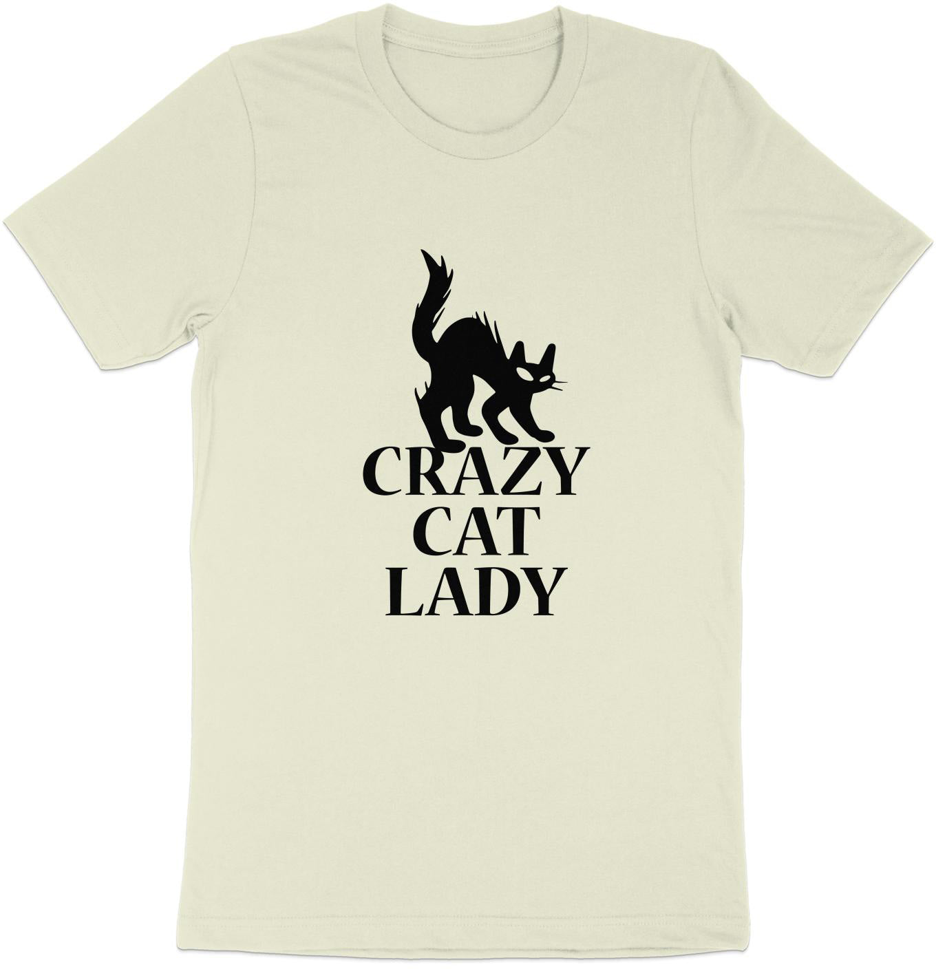 Fierce Feline Spirit Tee - Black Cat Edition, Crazy Cat Lady