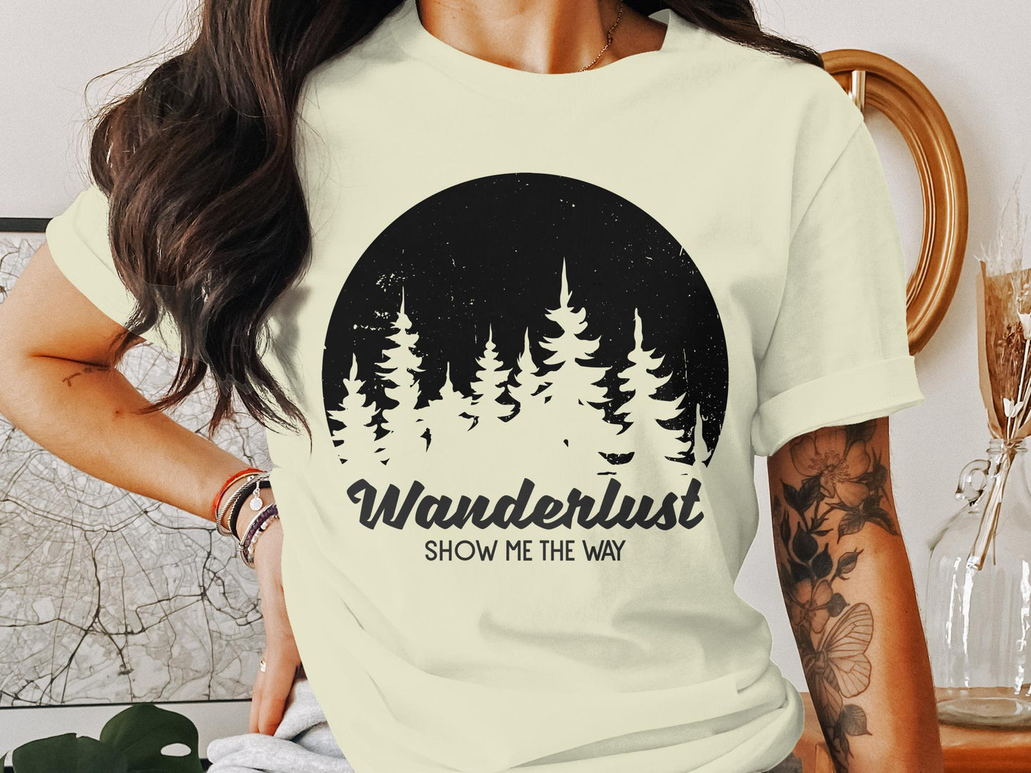 Eternal Voyager - 'Wanderlust' Compassion for Exploration Tee