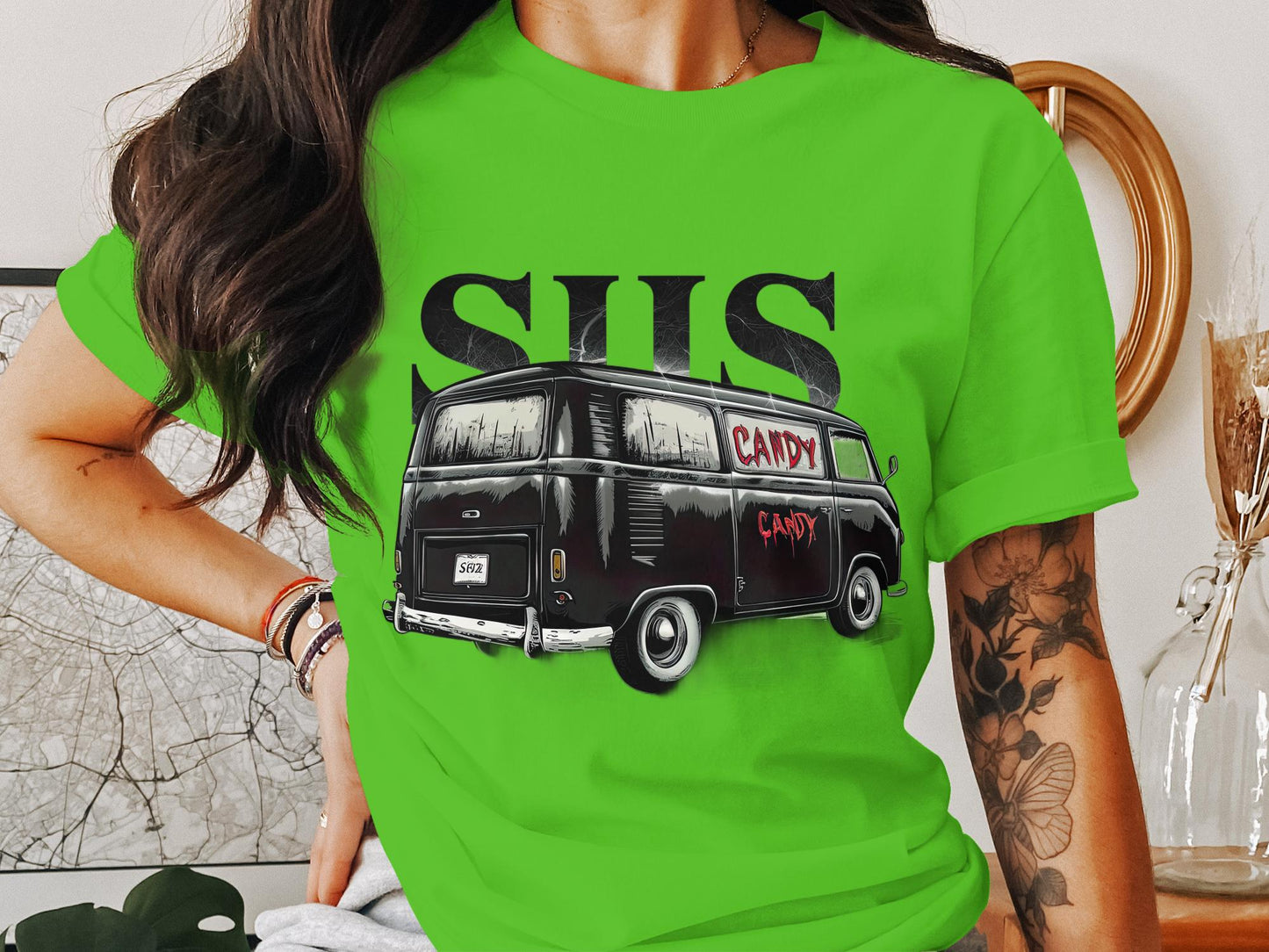 Candy Van Tee - Suspiciously Sweet