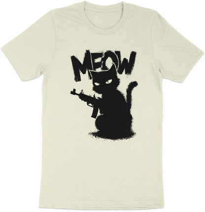 Rebel Meow - Fierce Cat Graphic Tee