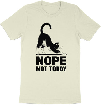 Nope, Not Today Cat - Anime-Style Attitude Tee