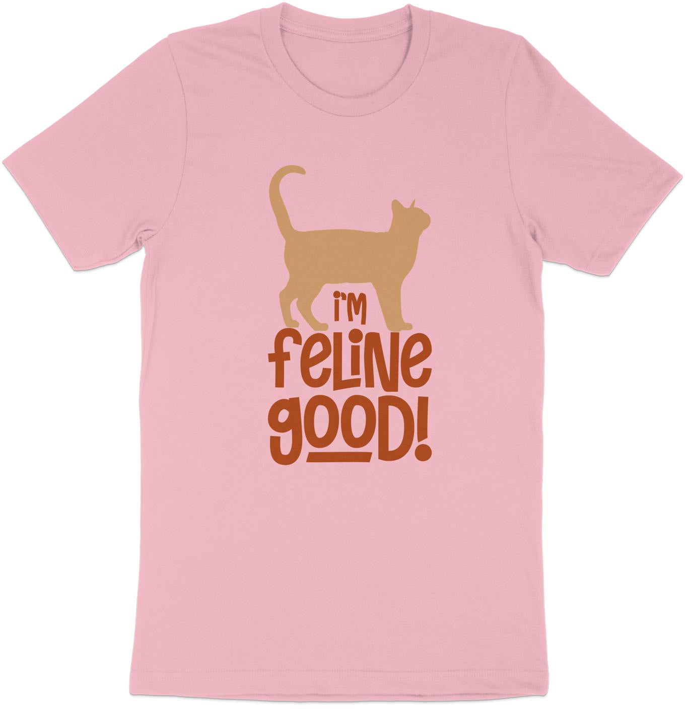 I'm Feline Good - Cat Silhouette Tee