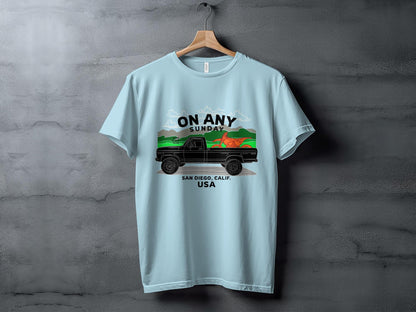 On Any Sunday -Motocross And Supercross Fans Fight Club Tee