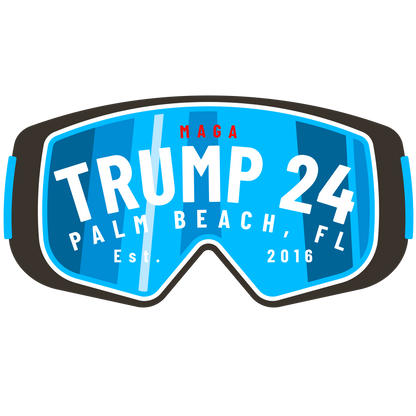 Patriotic Motocross - Trump 24 Palm Beach Graphic Tee