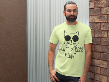 Sunglass Cat Serenity - Unwind with a 'Don't Stress Meowt' Vibe