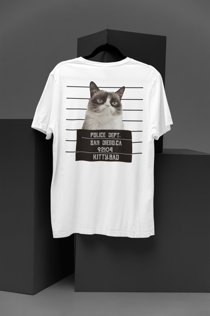 Most Wanted Kitty Tee - Grumpy Cat's San Diego Mugshot