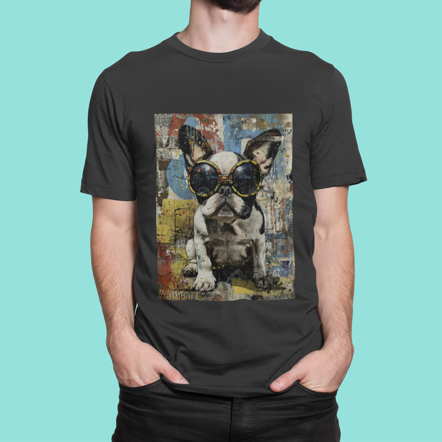 Visionary Vibes Frenchie Tee - See the World Differently