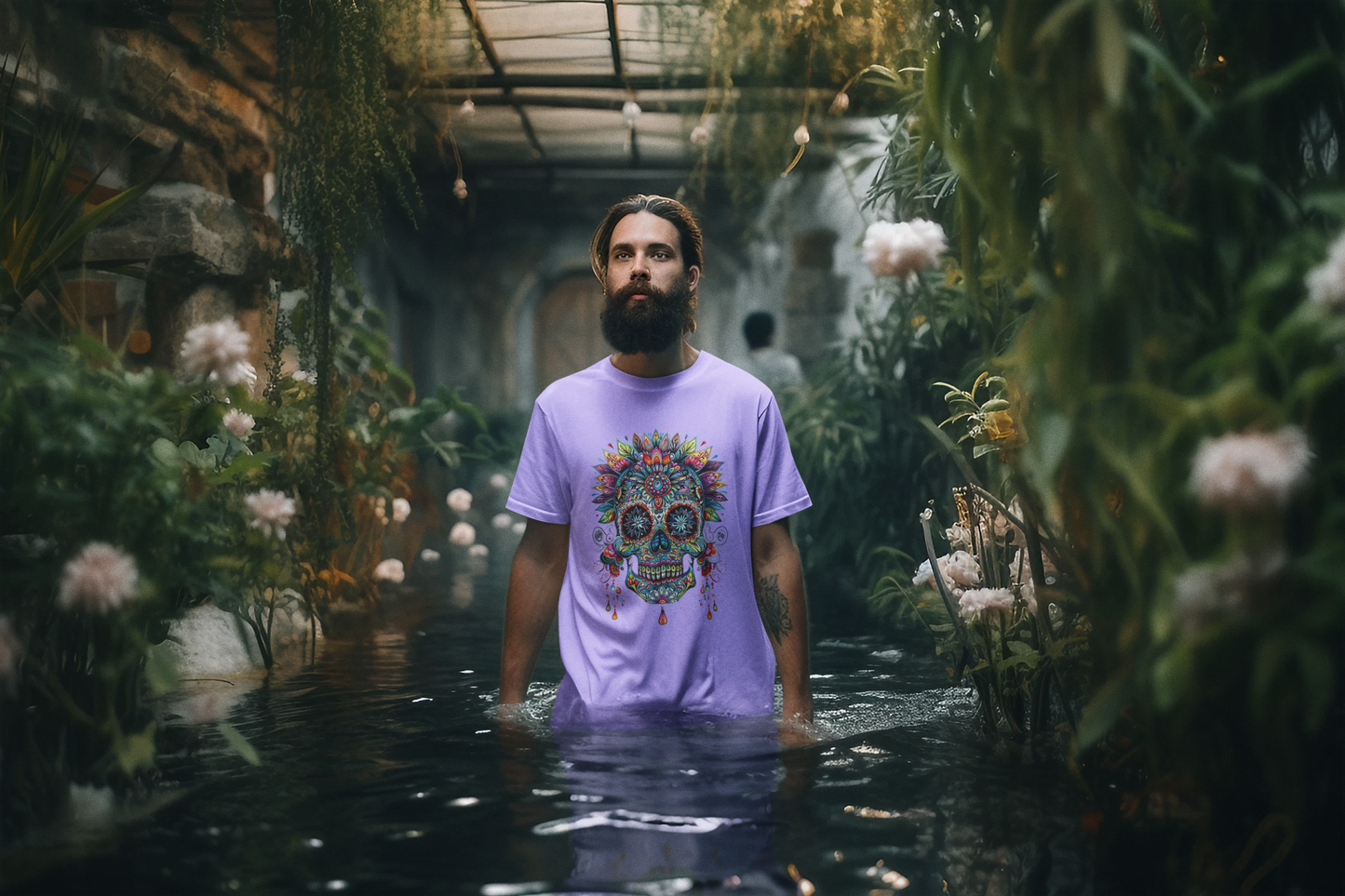 Vibrant Life Afterlife Tee - Celebrate Tradition with a Twist of Color