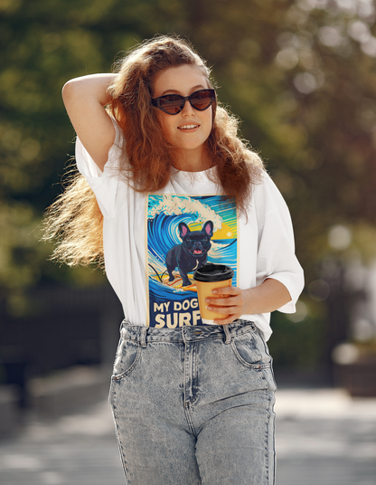 Surf's Pup Tee - Beach Wave Rider