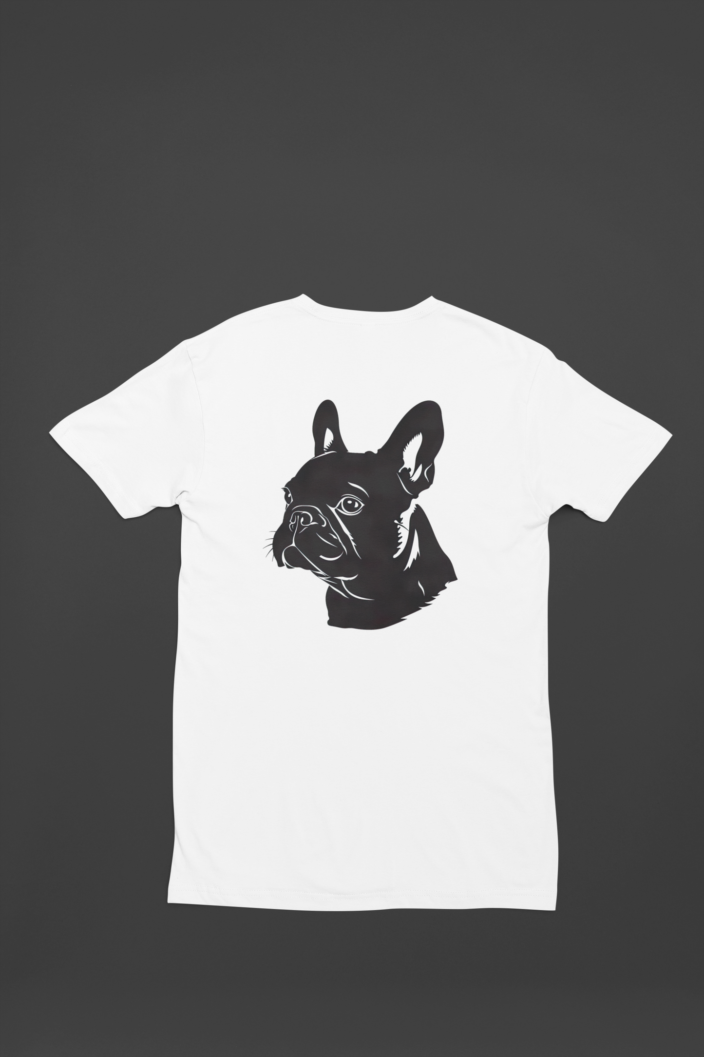 French Bulldog Silhouette Tee - Chic Canine Charm
