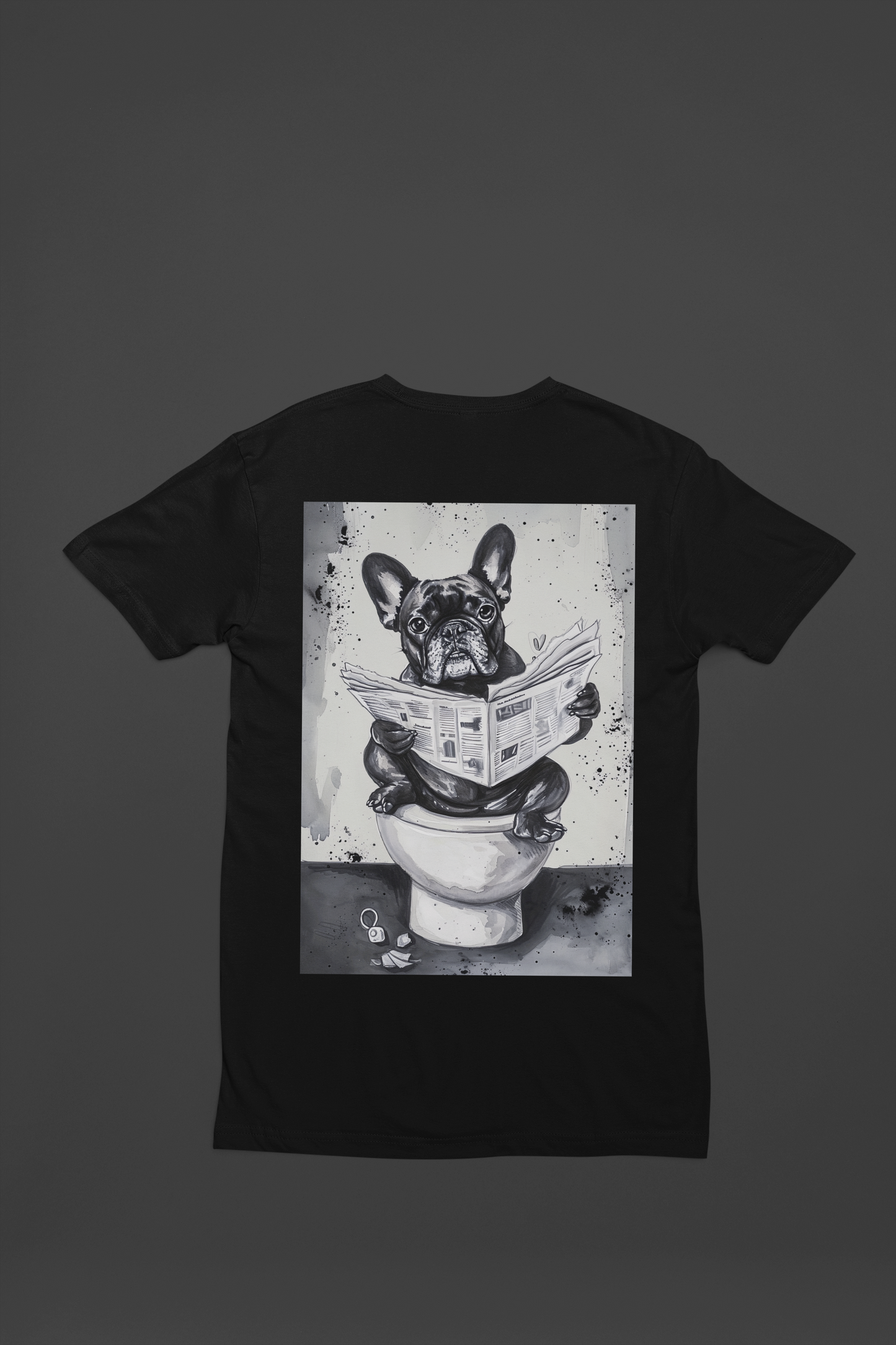 Poopie Pup Tee - Contemplation in Comfort