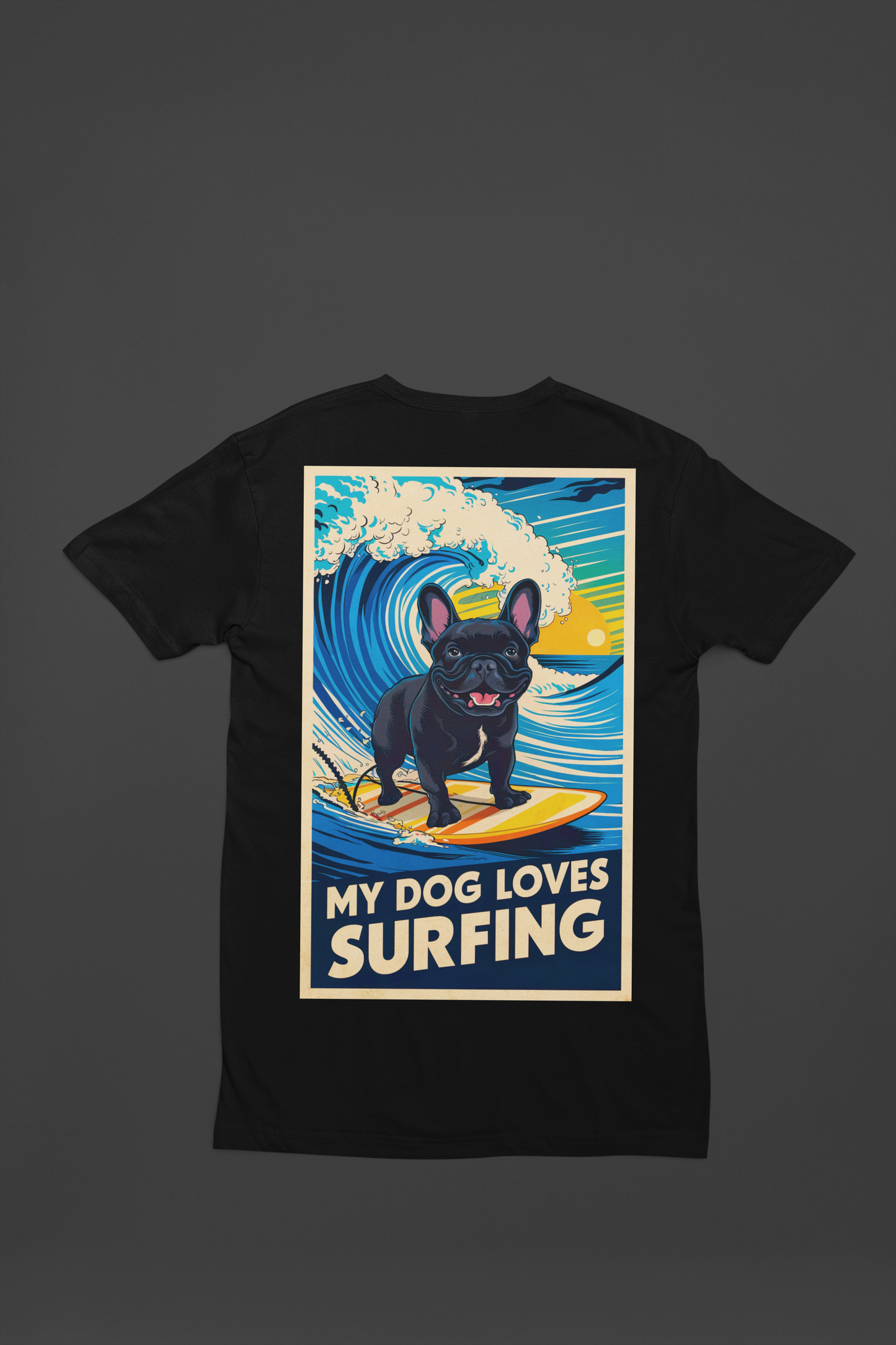 Surf's Pup Tee - Beach Wave Rider