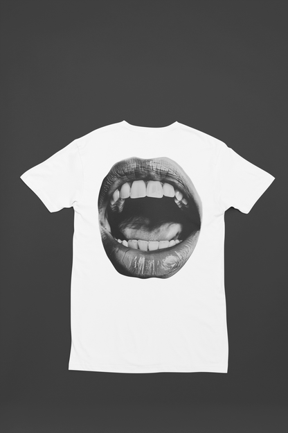 Speak Your Style Tee - Bold Expression in Black and White