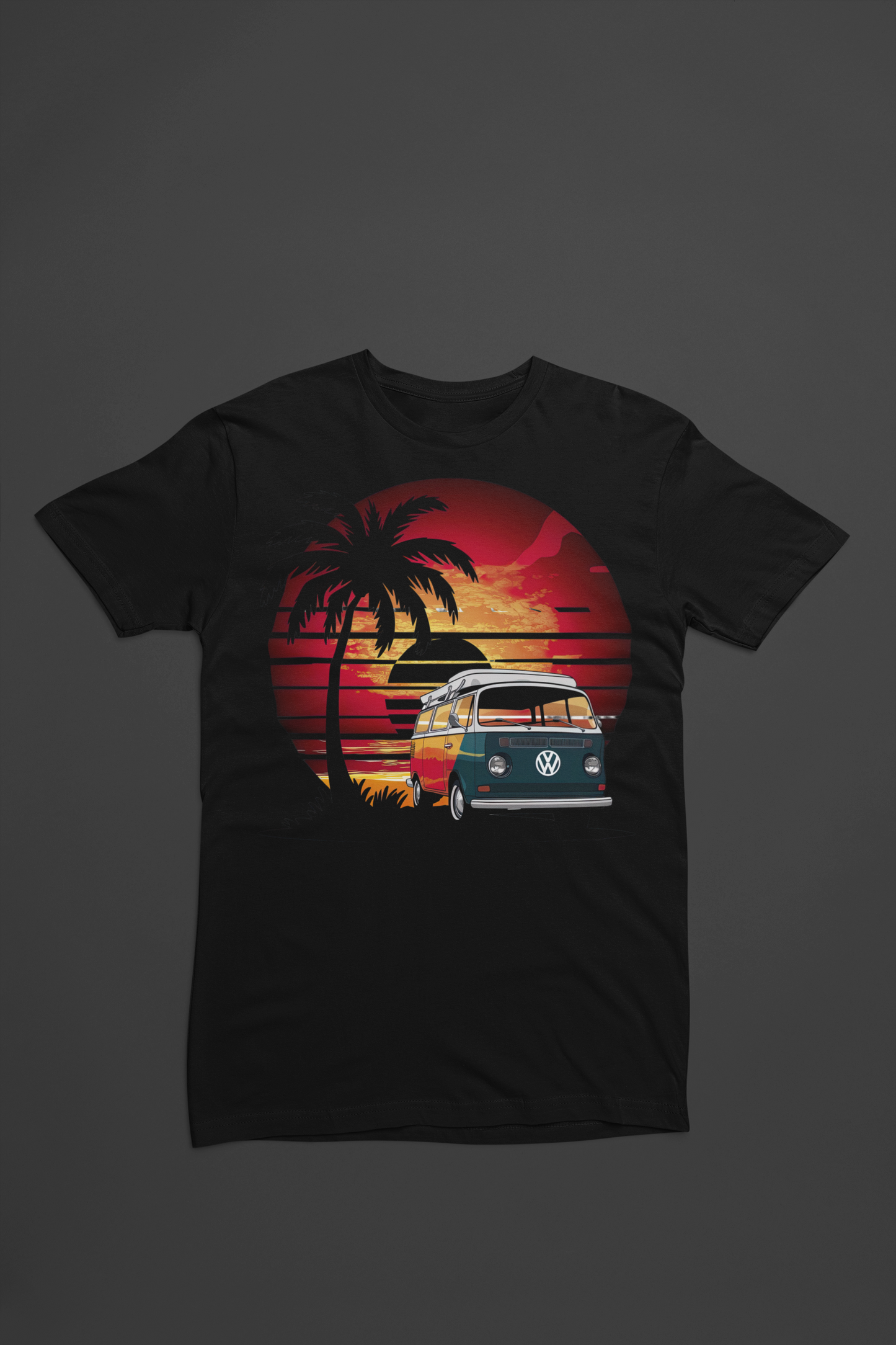 Sunset Surf Van Tee - Endless Summer