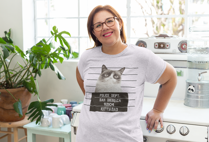 Most Wanted Kitty Tee - Grumpy Cat's San Diego Mugshot