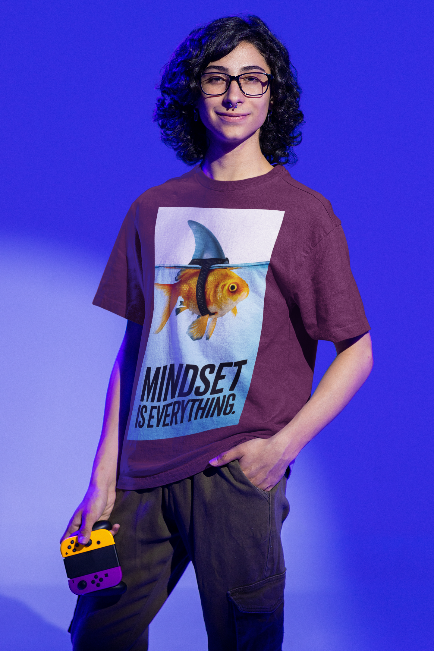 Aspire to Greatness Tee - Goldfish Dreams