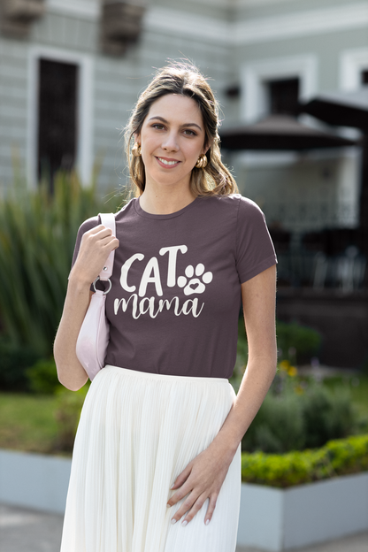Paw Print Love - Cat Mama's Pride T-Shirt