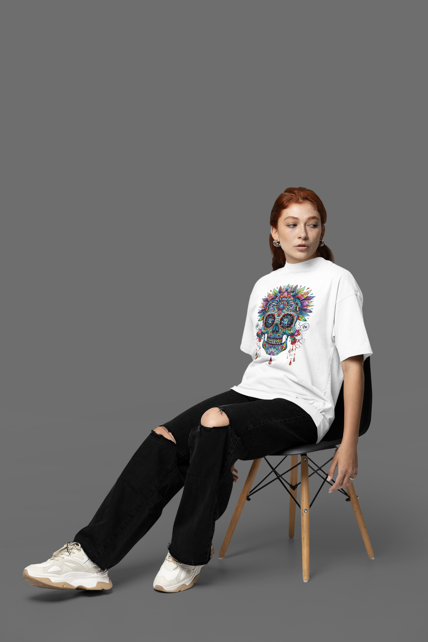 Vibrant Life Afterlife Tee - Celebrate Tradition with a Twist of Color