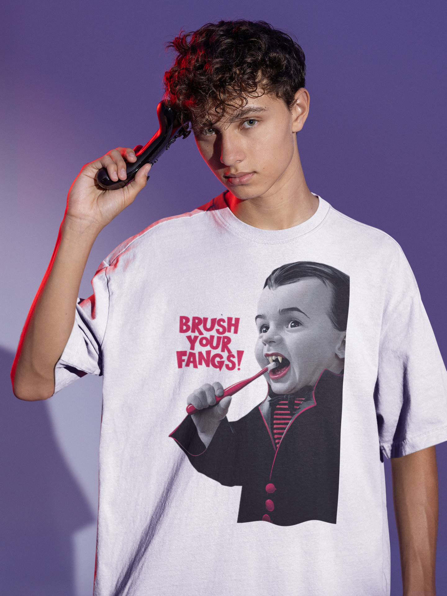 Fang-tastic Smile Tee - The Vampire's Grin