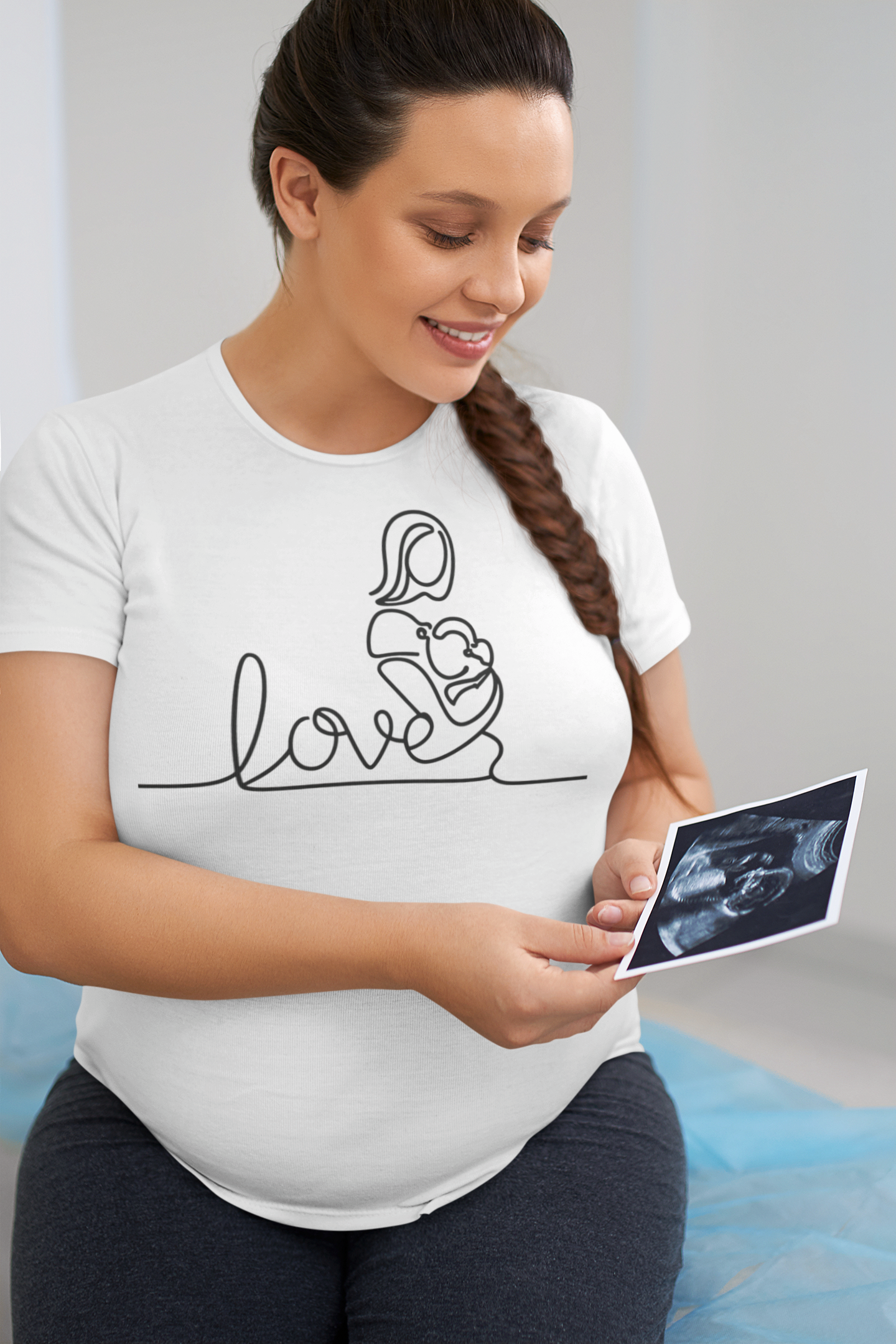 Mother's Love - Infinite Bond Line Art Tee
