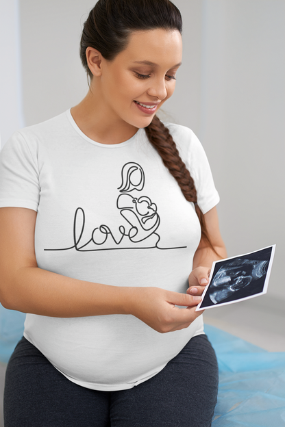 Mother's Love - Infinite Bond Line Art Tee