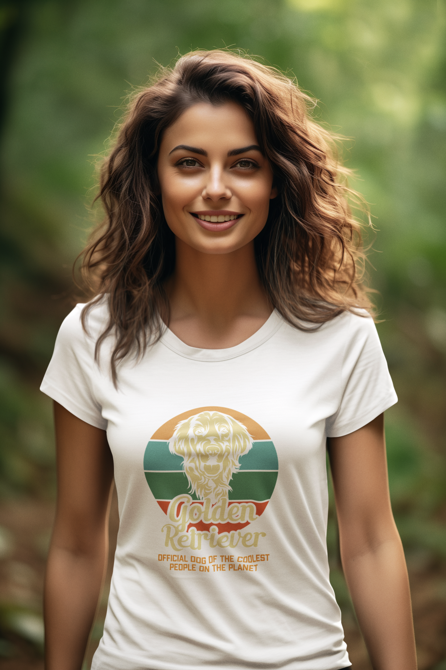 Retro Goldie Pride - 'Golden Retriever Coolest People' Vintage Tee