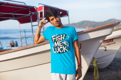 Fish Me Luck - Fun Fishing Graphic Tee