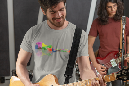 Music Mode: ON Vintage Guitar Logo Tee
