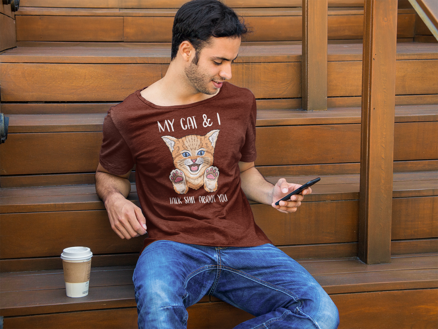 Cheeky Chatter Tee – My Cat and I Talk Sh*t About You