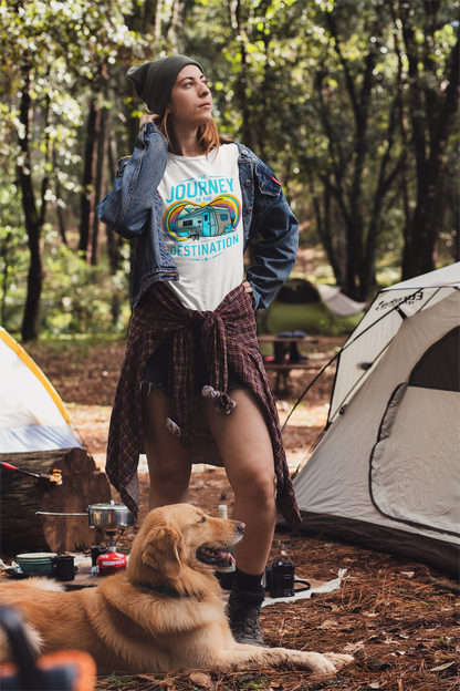 The Journey is the Destination - RV Camper T-Shirt