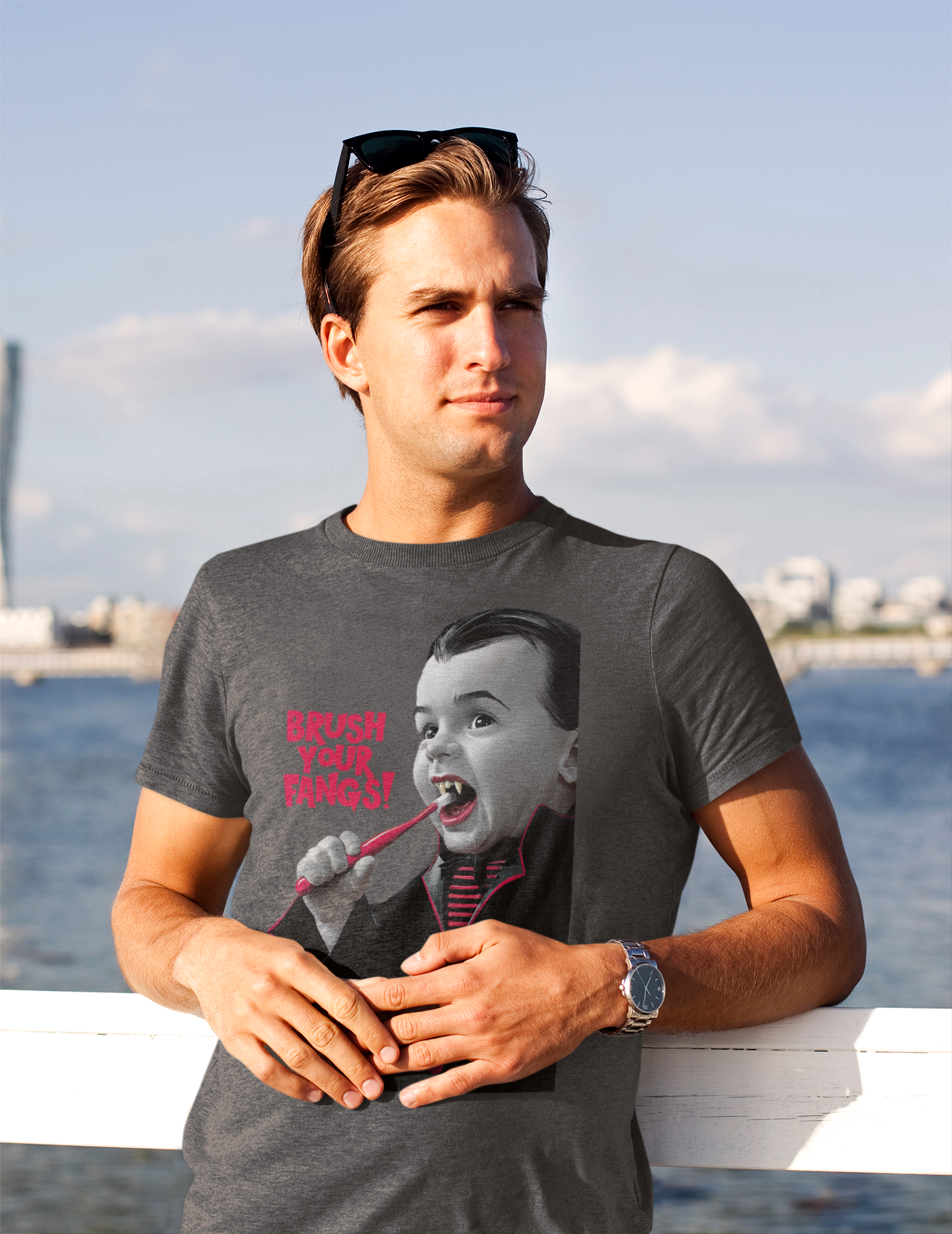 Fang-tastic Smile Tee - The Vampire's Grin