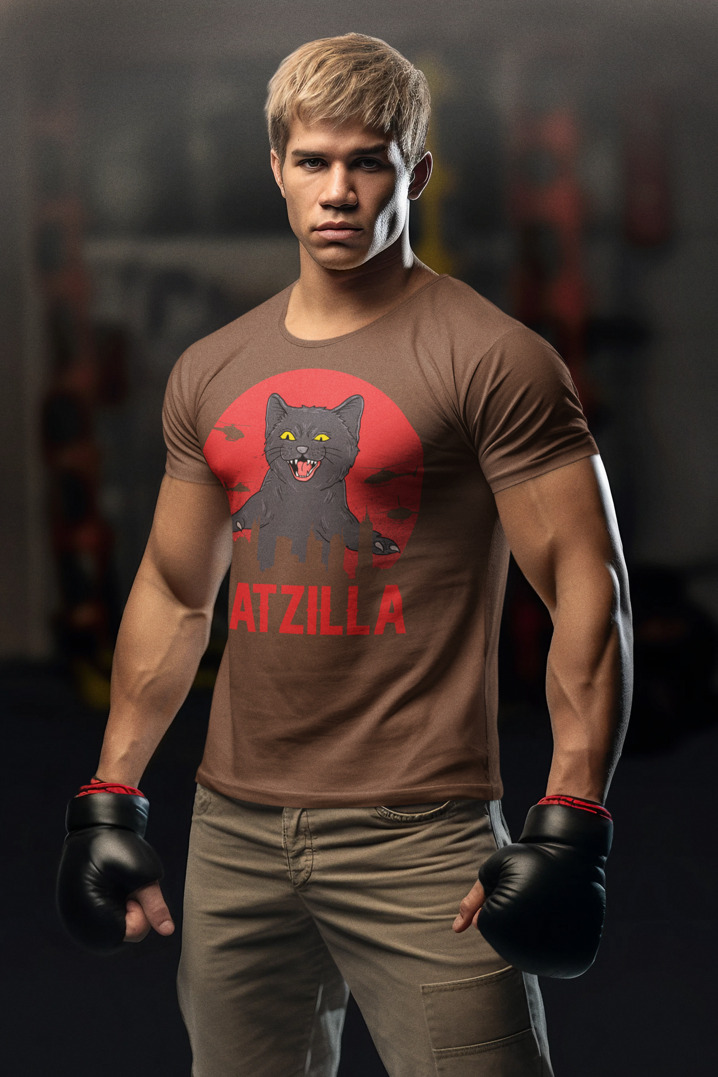 Catzilla: Feline Fury Tee - Urban Jungle Mayhem Edition