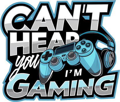 Can't Hear You, I'm Gaming' Tee - Ultimate Gamer's Uniform