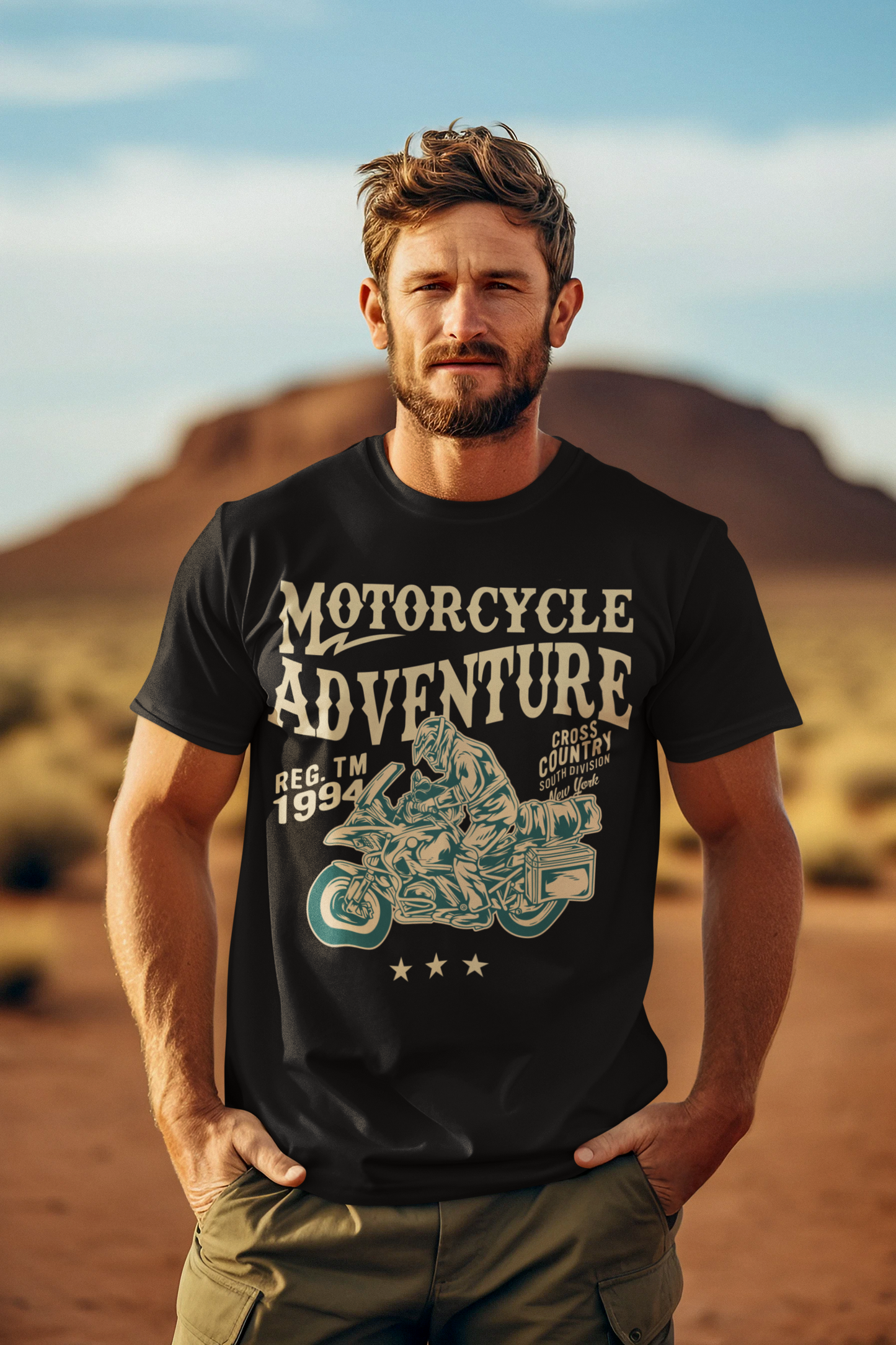 Wanderlust on Wheels - The Ultimate Adventure Rider's Tee